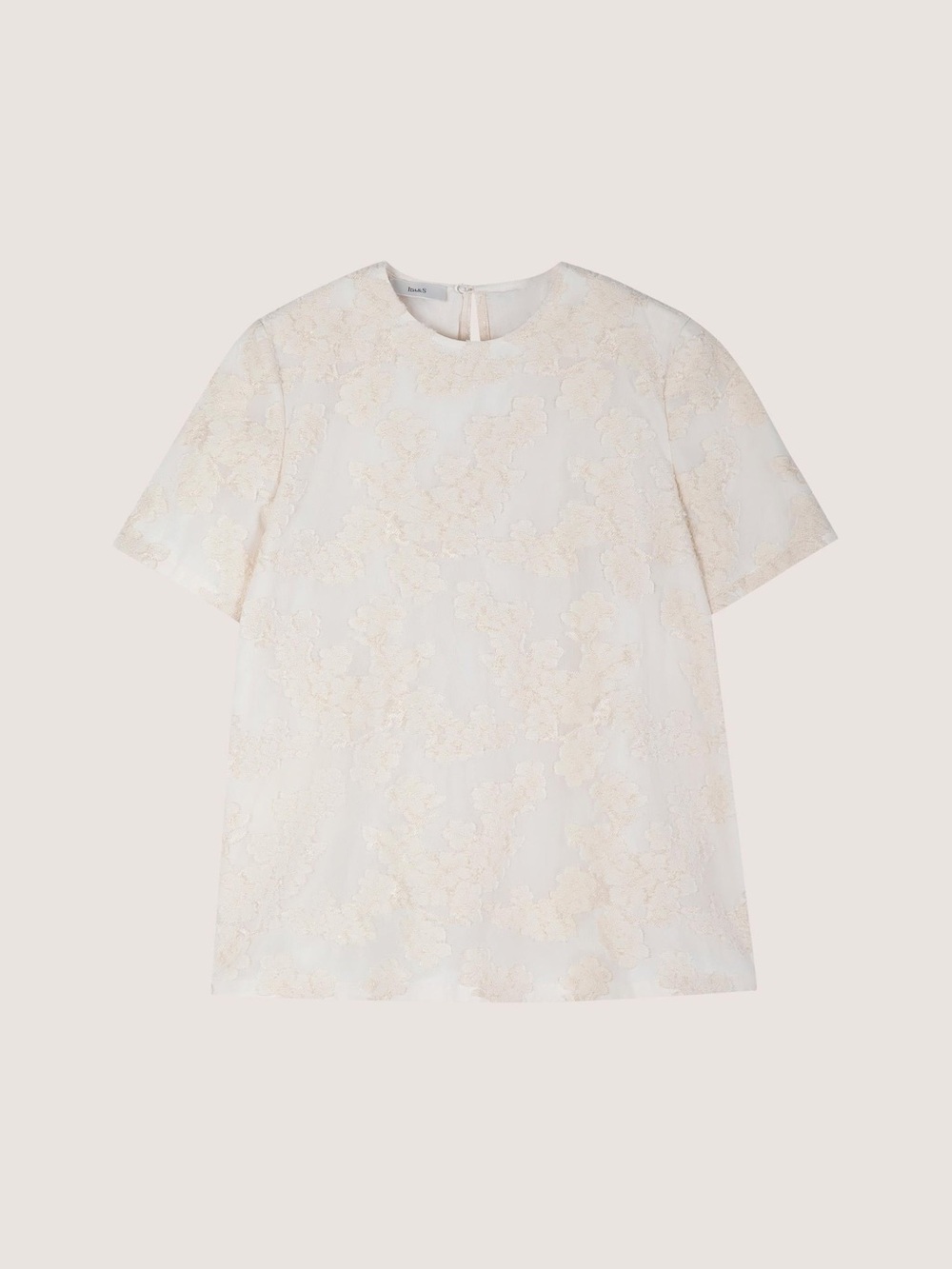 IDA&S Floral Jacquard Blouse